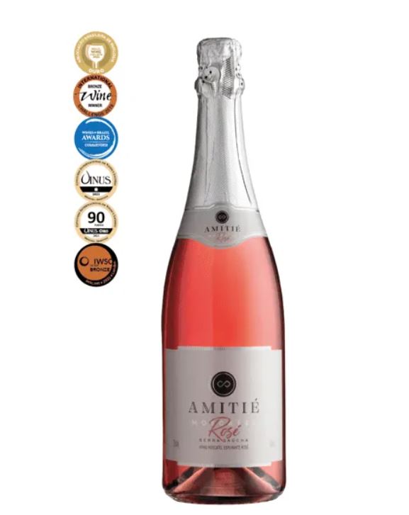 Espumante Amitié MOSCATEL ROSÉ
