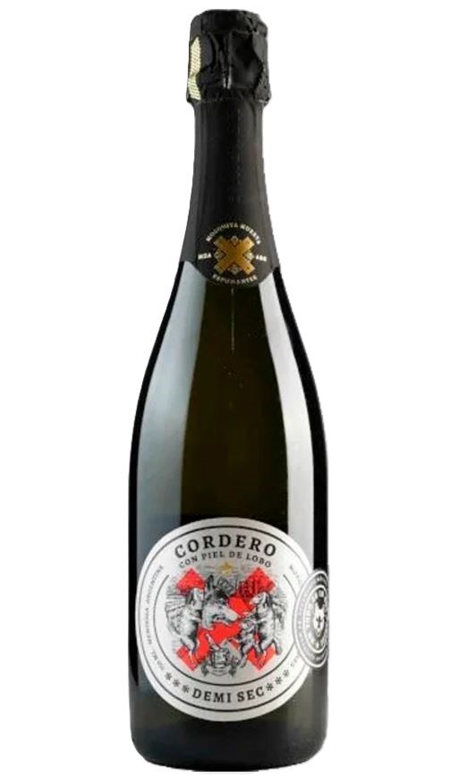 Espumante CORDERO COM PIEL LOBO DEMI SEC