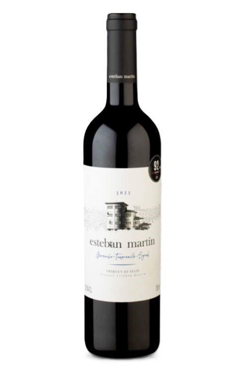 Vinho ESTEBAN MARTÍN D.O. CARIÑENA, GARNACHA, TEMPRANILLO, SYRAH