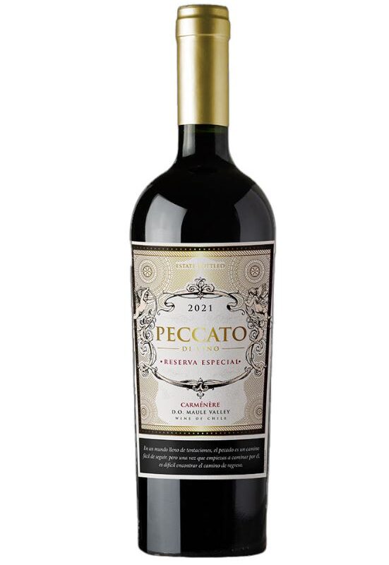 Vinho PECCATO DI VINO Reserva Especial Carménère