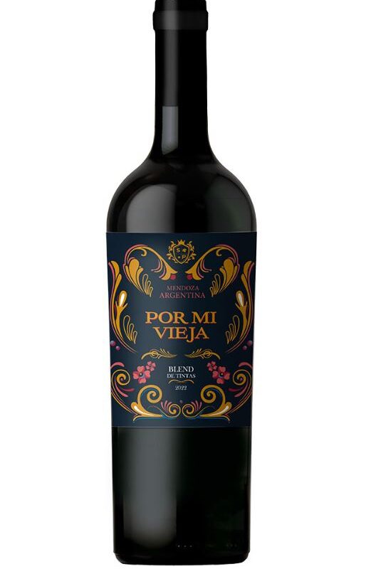 Vinho POR MI VIEJA Blend de Tintas
