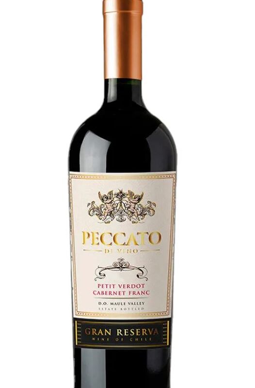 Vinho PECCATO DI VINO Gran Reserva Petit Verdot Cabernet Franc