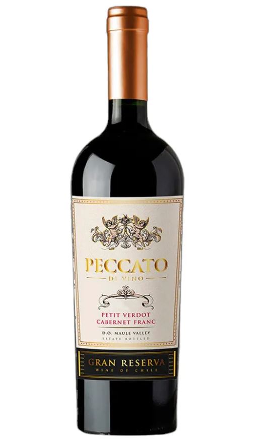 Vinho PECCATO DI VINO Gran Reserva Petit Verdot Cabernet Franc